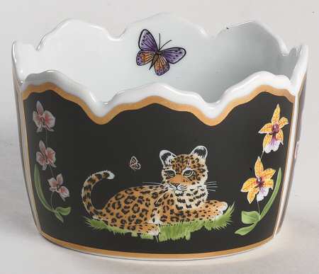 Jaguar Jungle Open Candy Dish