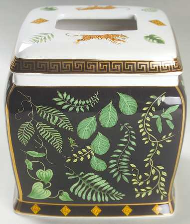 Jaguar Jungle Square Tissue Box Cover