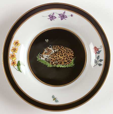 Jaguar Jungle Saucer for Breakfast Cup