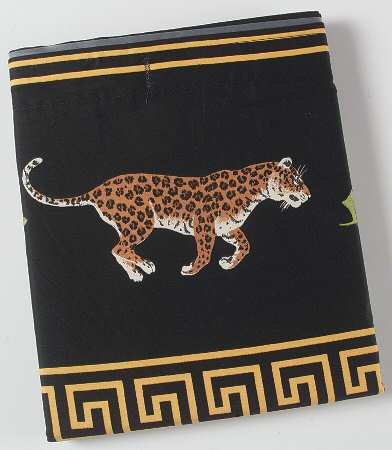 Jaguar Jungle 70" X 72" Cloth Shower Curtain