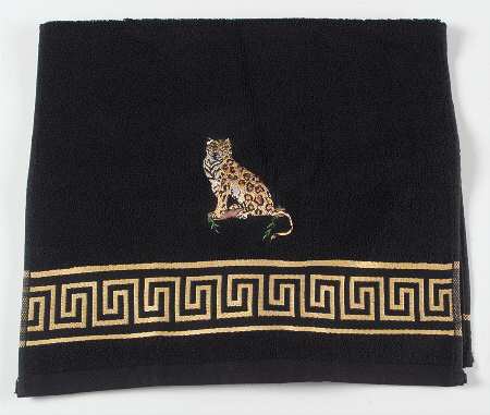 Jaguar Jungle Cloth Hand Towel