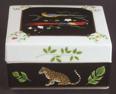 Jaguar Jungle Cigarette Box & Lid