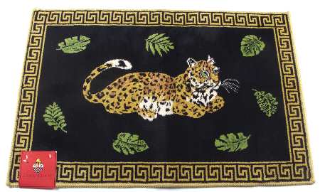 Jaguar Jungle Bath Rug