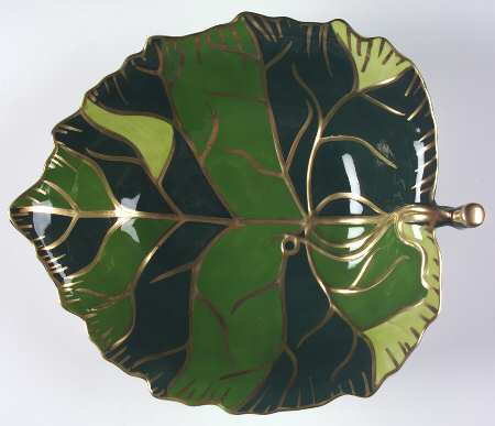 Jaguar Jungle 13" Leaf Bowl
