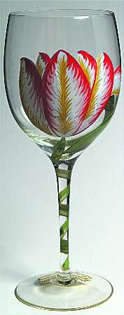 Jardin Des Tulipes Glassware Goblet