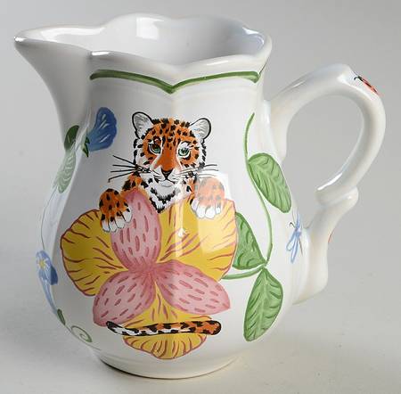 Jungle Flowers Creamer