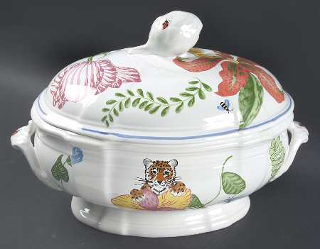 Jungle Flowers Tureen &  Lid