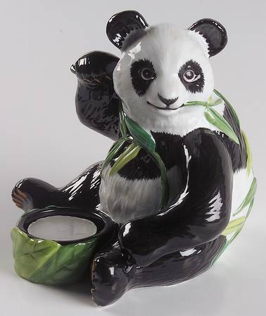 Jungle Party Panda Tea Light