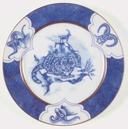 Leopard Lazuli Salad Plate