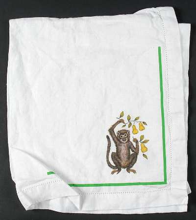 Monkey Business Linen Napkin