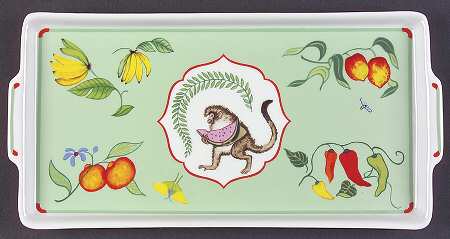 Monkey Business Rectangular Tray