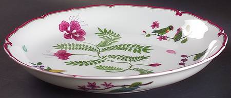 Parrots of Paradise Coupe Server (Round Platter)