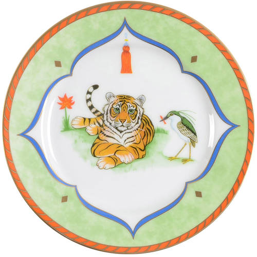 Tiger Raj Bread & Butter Plate