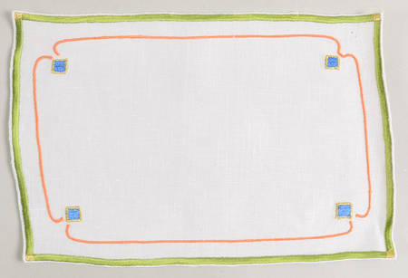 Tiger Raj Cloth Cocktail Napkin