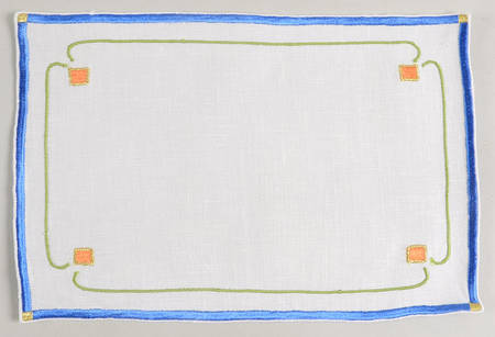Tiger Raj Cloth Cocktail Napkin