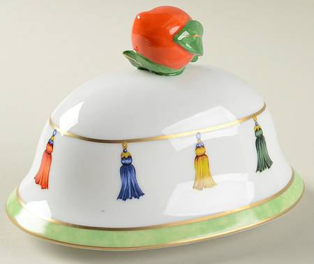 Tiger Raj Lid for Large Ginger Jar