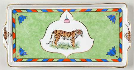Tiger Raj Rectangular Tray