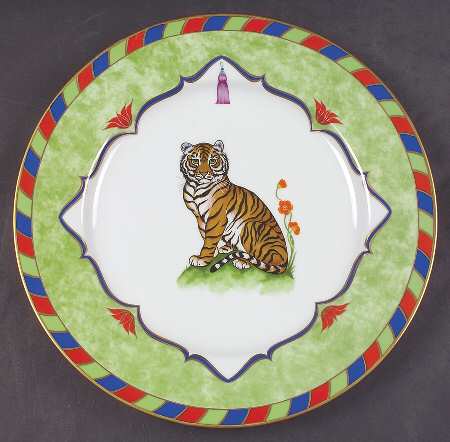 Tiger Raj Service Plate (Charger)