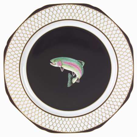 Trout of American Waters Dinner Plate