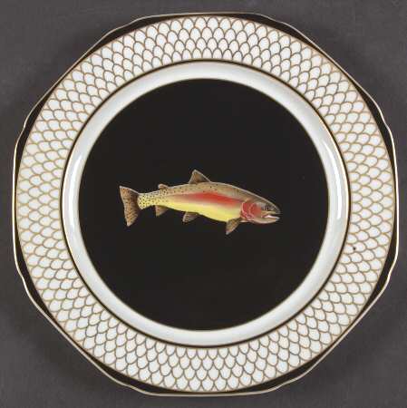 Trout of American Waters Dinner Plate