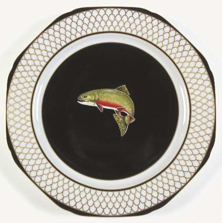 Trout of American Waters Dinner Plate