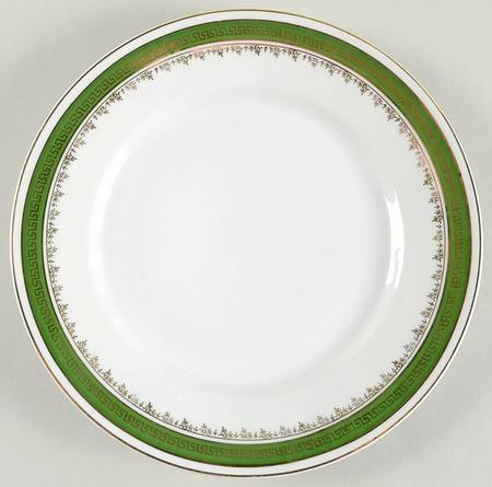 21170 Green (Altwasser) Luncheon Plate