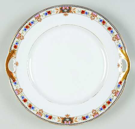 2251 Handled Cake Plate