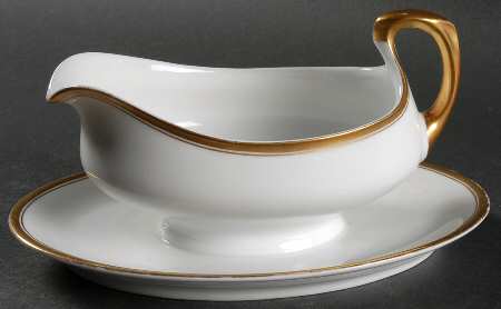 6521 (Altwasser) Gravy Boat with Attached Underplate