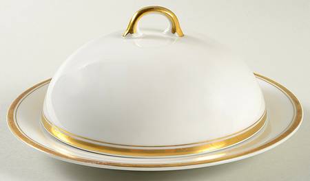 6521 (Altwasser) Round Covered Butter