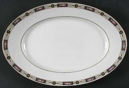 2131 12" Oval Serving Platter by Carl Tielsch