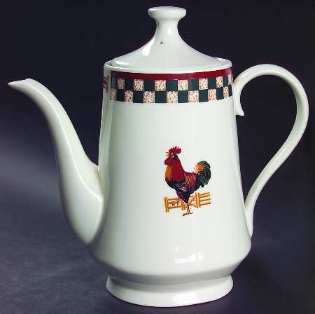 Country Inn Collection Coffee Pot & Lid