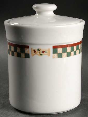 Country Inn Collection Large Canister & Lid
