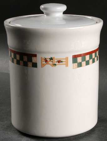 Country Inn Collection Extra Large Canister & Lid