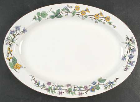 Woodhill 16" Oval Serving Platter