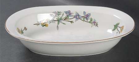 Woodhill 10" Oval Vegetable Bowl