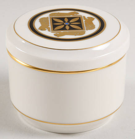 La Maison De L'Art Deco Round Box & Lid