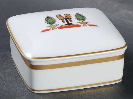 La Maison De Louis Cartier 3" Square Box W/Lid