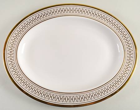 La Maison Des Must 13" Oval Serving Platter