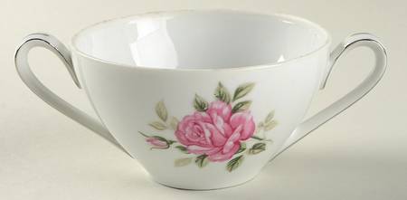 Brittany Rose Sugar Bowl No Lid