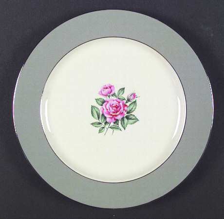 Brittany Rose Grey Dinner Plate