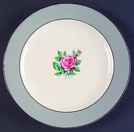 Brittany Rose Grey Bread & Butter Plate
