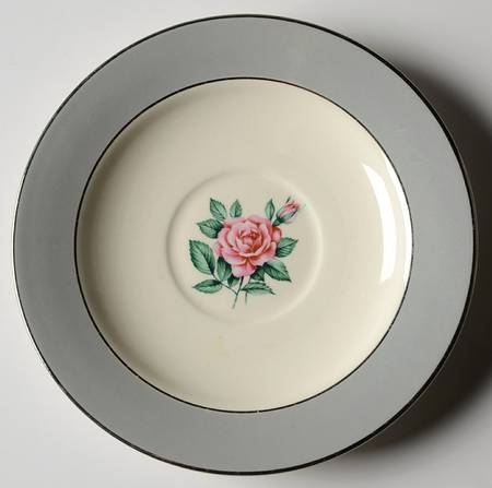Brittany Rose Grey Saucer