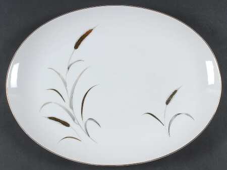 Eternal Harvest 14" Oval Serving Platter