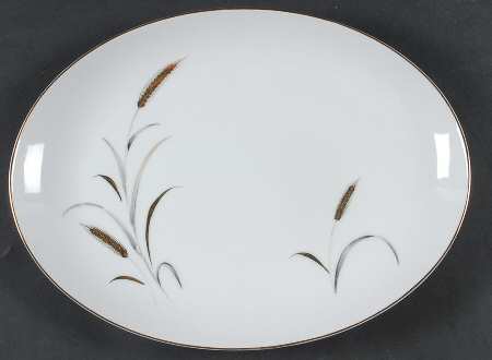 Eternal Harvest 12" Oval Serving Platter