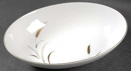 Eternal Harvest 10" Oval Vegetable Bowl