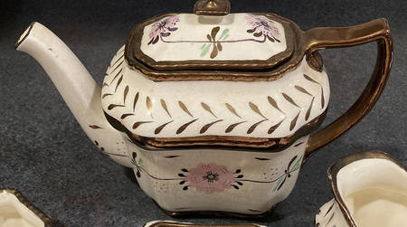 Louis XV Teapot & Lid