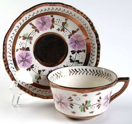 Louis XV Flat Cup & Saucer Set