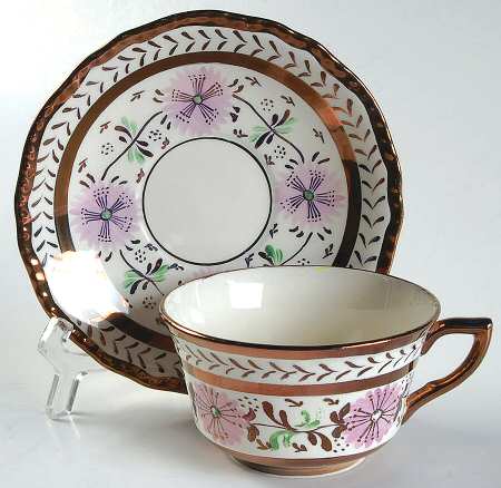 Louis XV Flat Cup & Saucer Set