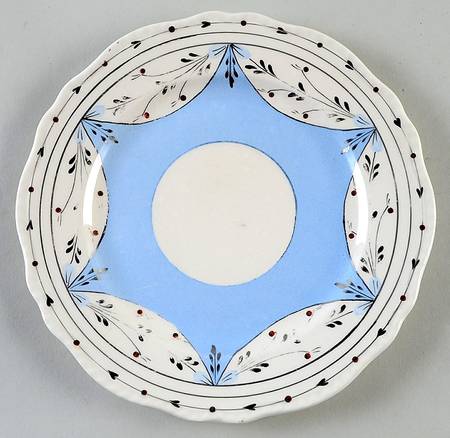Ruskin (Blue) Salad Plate
