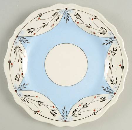 Ruskin (Blue) Dessert/Pie Plate